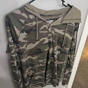 Dry Goods Camouflage Hoodie